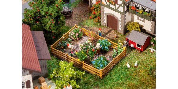 Faller 181276 Siertuin Met Bloemen En Struiken H0
