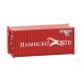 Faller 182001 20' Container Hamburg Süd (6/23) * H0