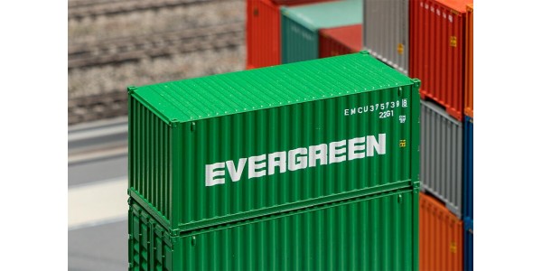 Faller 182004 20' Container Evergreen (6/23) * H0