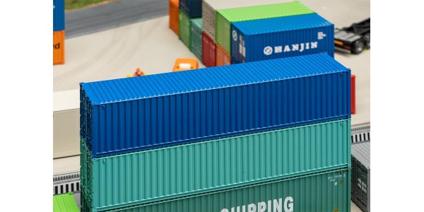 Faller 182102 40' Container Blauw (5/23) * H0