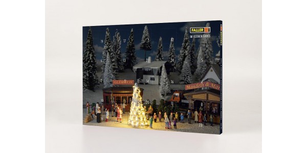 Faller 190026 Adventskalender Mensen & Dieren 24 Figuren H0
