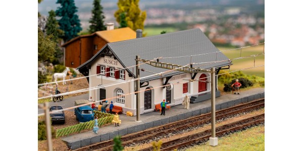 Faller 212125 Station Susch (12/23) * N