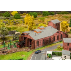 Faller 222113 Locomotiefdepot-Set Locomotievenloods N