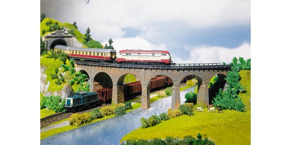 Faller 222586 2 Gebogen Viaducten N Faller 222586 2 Gebogen Viaducten N