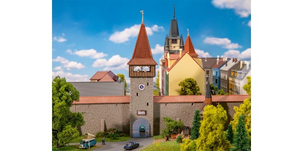 Faller 232171 Oude Stadstoren Met Muur N Faller 232171 Oude Stadstoren Met Muur N