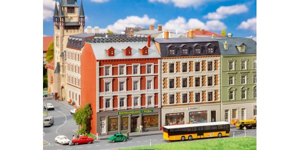 Faller 232389 Gerenoveerde Stadshuizen Met Winkels 2 Stuks N Faller 232389 Gerenoveerde Stadshuizen Met Winkels 2 Stuks N