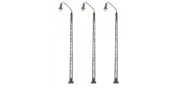 Faller 272124 Led-Vakwerkmast-Booglamp 3 Stuks N Faller 272124 Led-Vakwerkmast-Booglamp 3 Stuks N