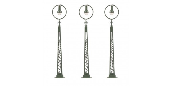 Faller 272125 Led-Vakwerkmast-Ringlamp 3 Stuks N Faller 272125 Led-Vakwerkmast-Ringlamp 3 Stuks N