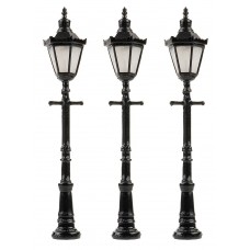 Faller 272128 Led-Parkverlicht. 6Kant Lantaarn M Kroon 3 Stuks N