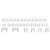 Faller 272441 24 Tuinstoelen En 6 Tafels N Faller 272441 24 Tuinstoelen En 6 Tafels N