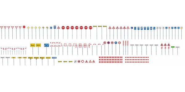 Faller 272449 Verkeersbordenset N Faller 272449 Verkeersbordenset N