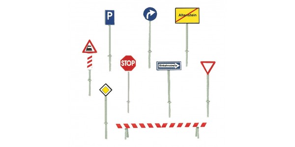 Faller 272450 Verkeersbordenset N Faller 272450 Verkeersbordenset N