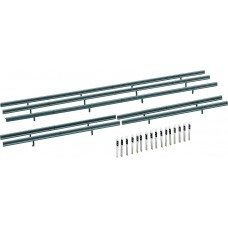Faller 272452 Vangrails, 40 Reflectorpalen, 860 Mm N Faller 272452 Vangrails, 40 Reflectorpalen, 860 Mm N