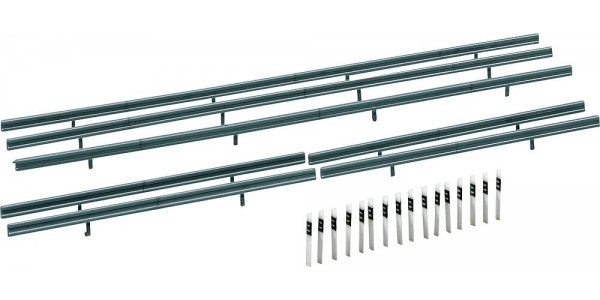Faller 272452 Vangrails, 40 Reflectorpalen, 860 Mm N Faller 272452 Vangrails, 40 Reflectorpalen, 860 Mm N