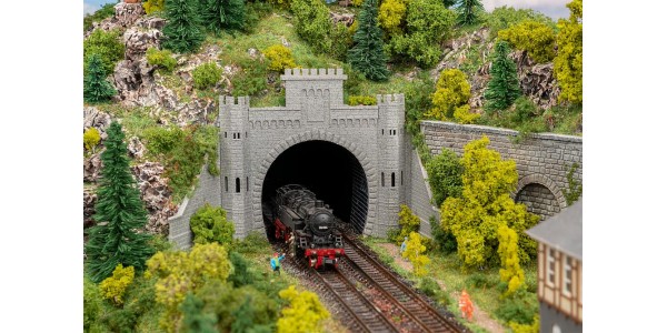 Faller 272589 Tunnelportaal, 2-Sporig (1/24) * N Faller 272589 Tunnelportaal, 2-Sporig (1/24) * N