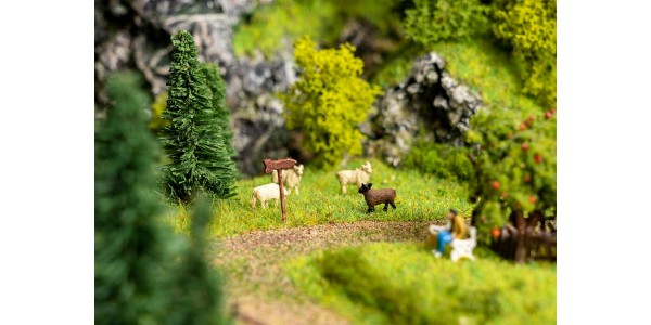 Faller 272801 Figuren-Set Met Mini-Sound-Effect Schapen N Faller 272801 Figuren-Set Met Mini-Sound-Effect Schapen N