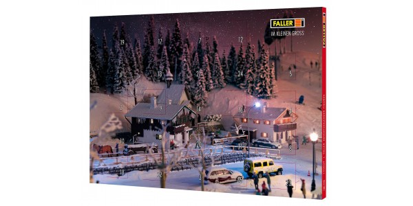Faller 190029 Adventskalender figuurtjes H0 Faller 190029 Adventskalender figuurtjes H0