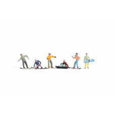 Noch Scenery 15826 Snowboarder H0